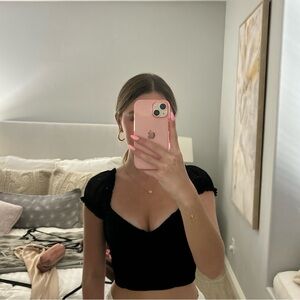 rock n rags black short sleeve